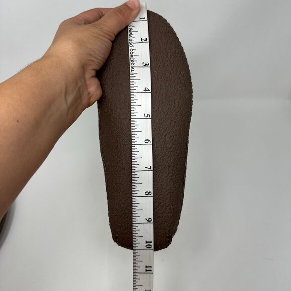 LL Bean Women's Handsewn Suede Flannel Lined Moccasin Peat Moss Slip On - Picture 10 of 12